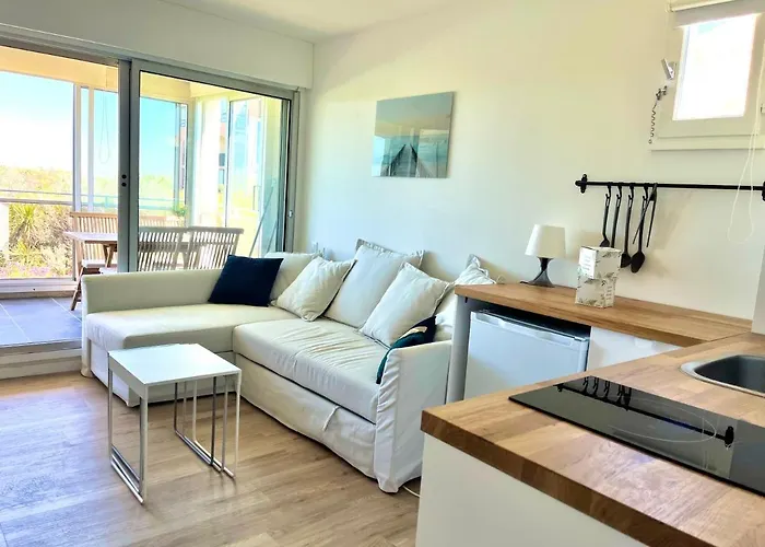 Appartement Entre La Lagune Et La Avec Piscine, Direct Plage, Vue Partielle